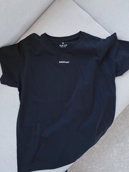 Black Oversized T Shirt