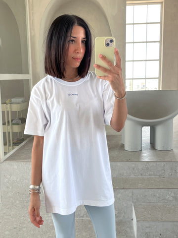 White Oversized T Shirt