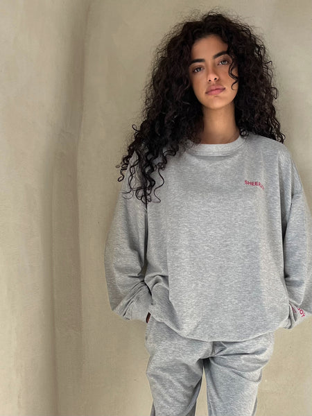 Grey Summer Crew Neck