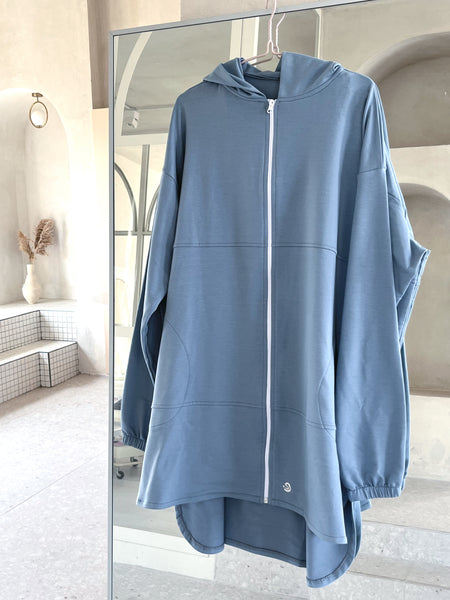 Blue Summer Jacket Long