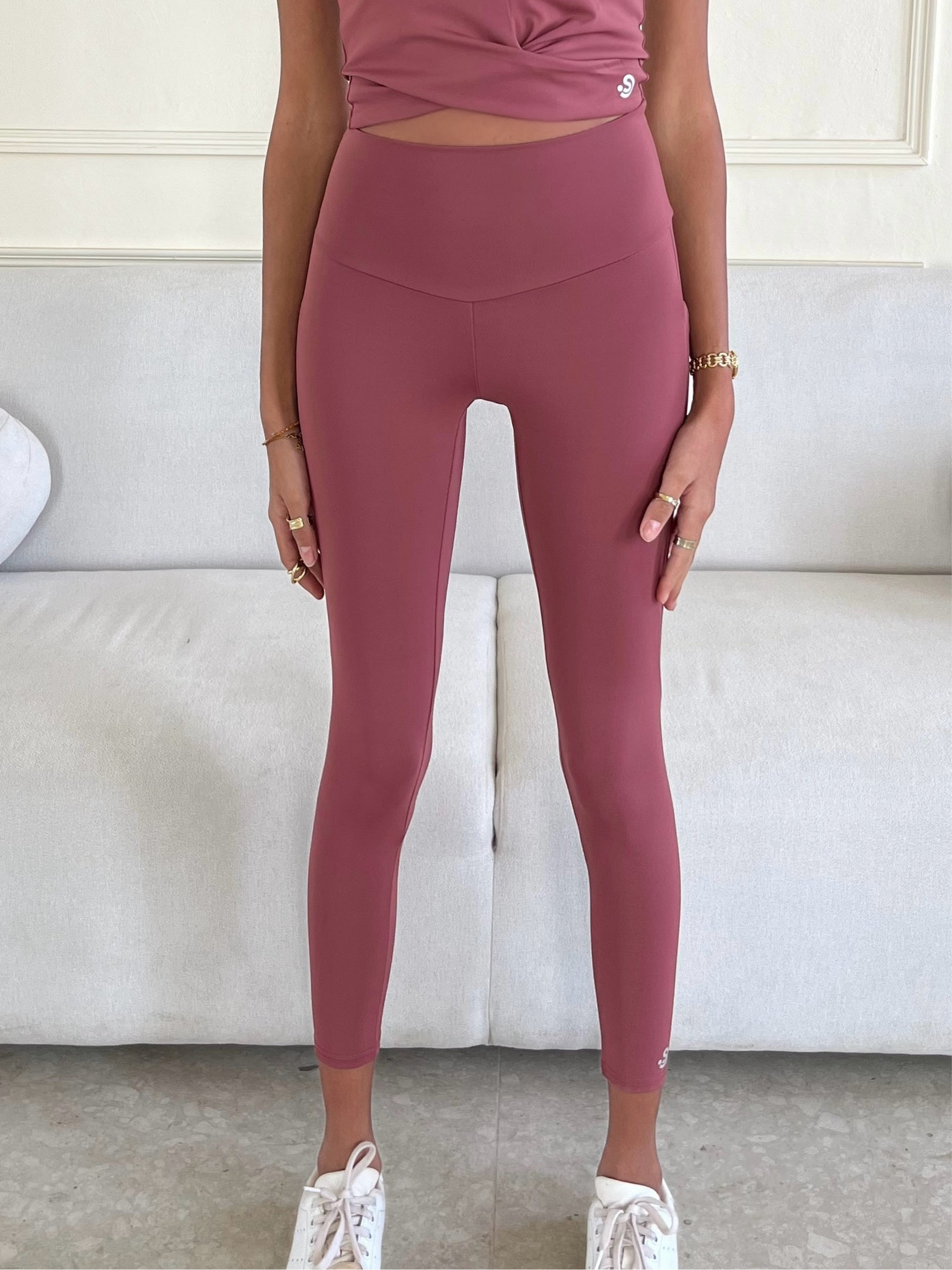 Desert Rose Yoga Pants