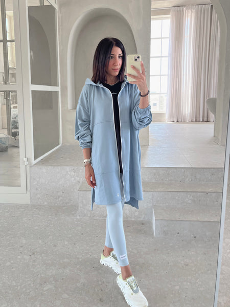 Blue Summer Jacket Long