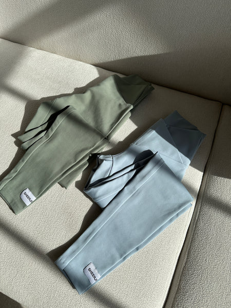 Olive Green Yoga (No Pocket) Pants